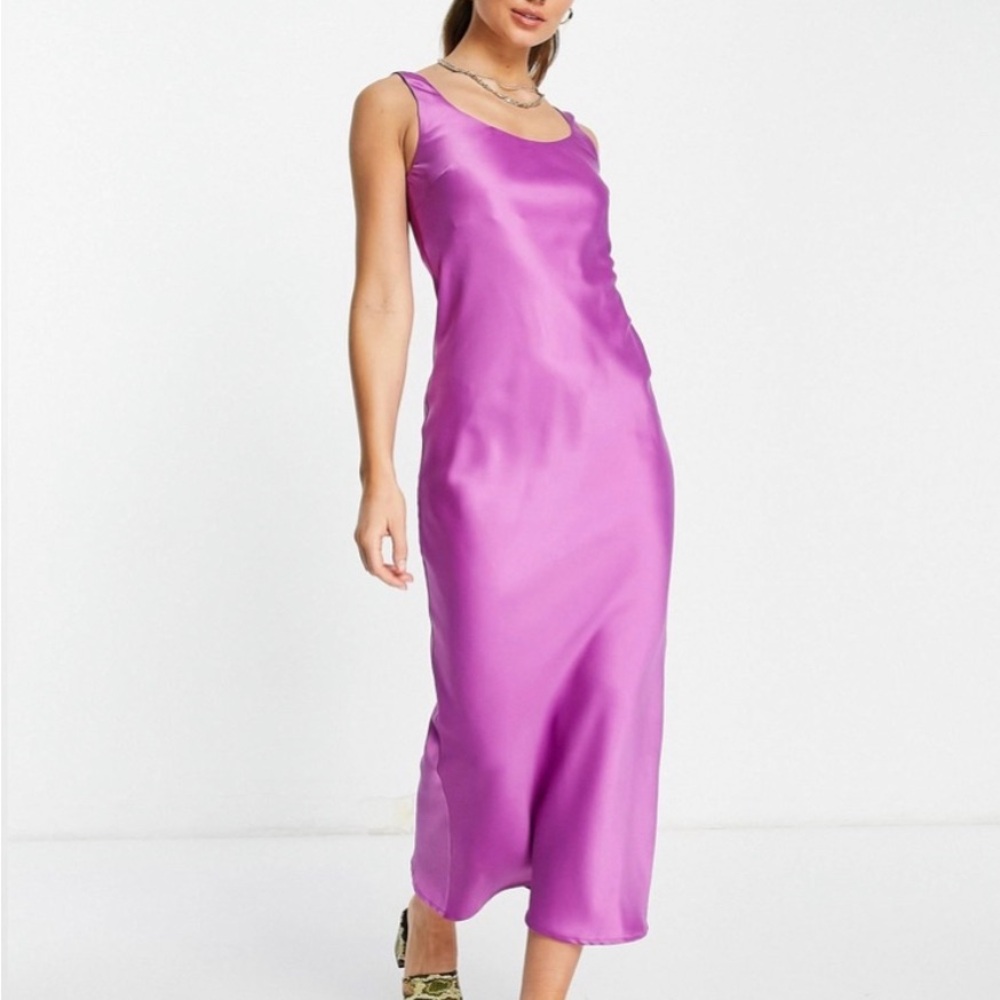 NWOT ASOS Purple Maxi Dress